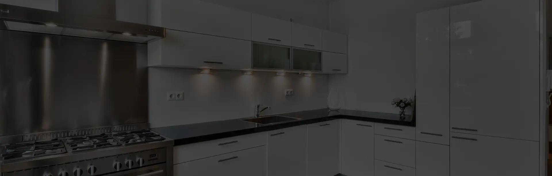 Modern kitchen background